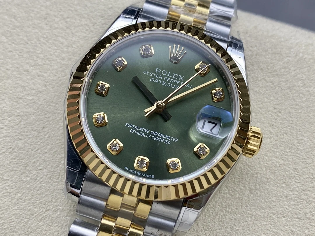 Rolex Datejust Steel 31mm — photographed off the sweep