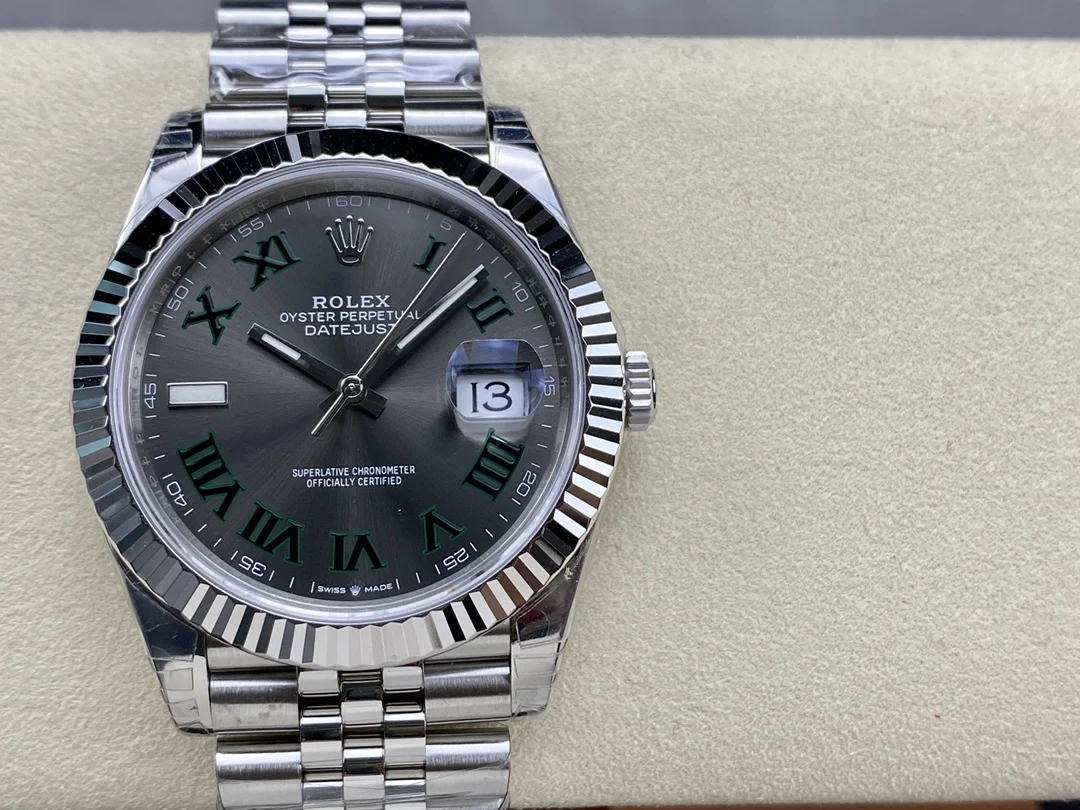 Rolex Datejust Steel 41mm — photographed off the sweep