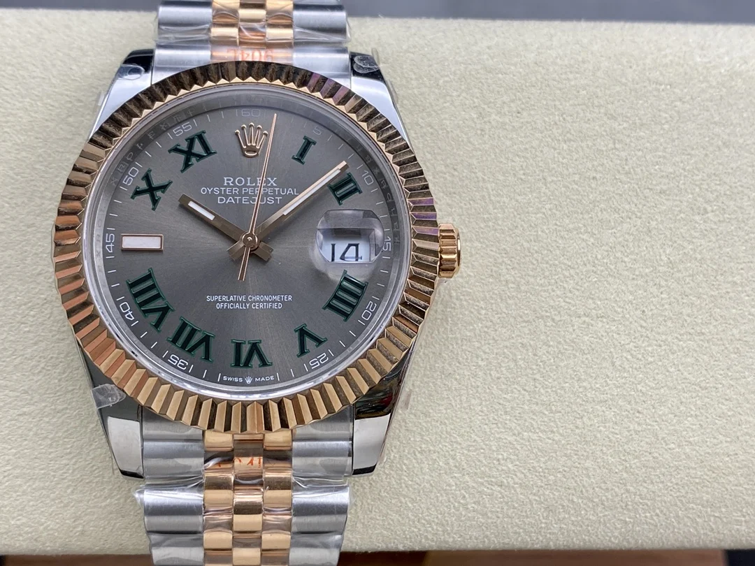 Rolex Datejust Steel 41mm — photographed off the sweep
