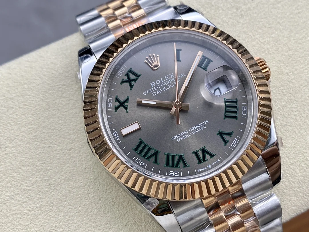 Rolex Datejust Steel 41mm — photographed off the sweep
