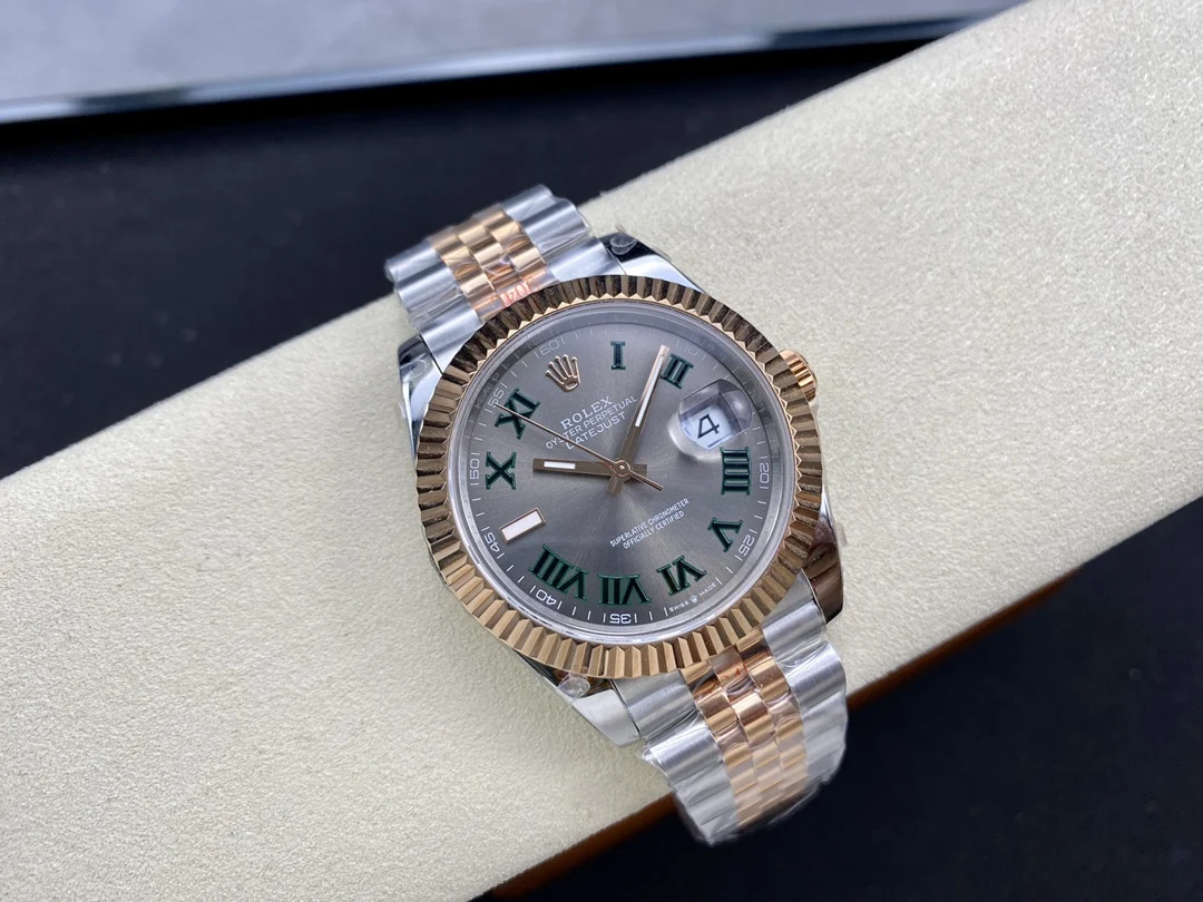 Rolex Datejust Steel 41mm — photographed off the sweep