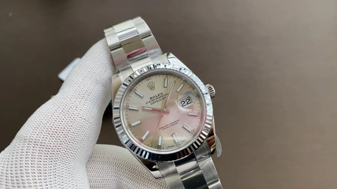 Rolex Datejust Steel Diamond-Set