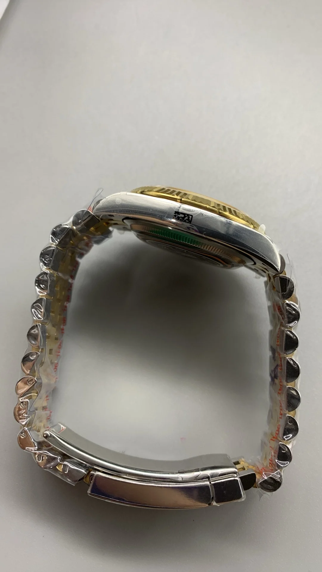 Rolex Datejust Two-Tone 36mm — photographed off the sweep