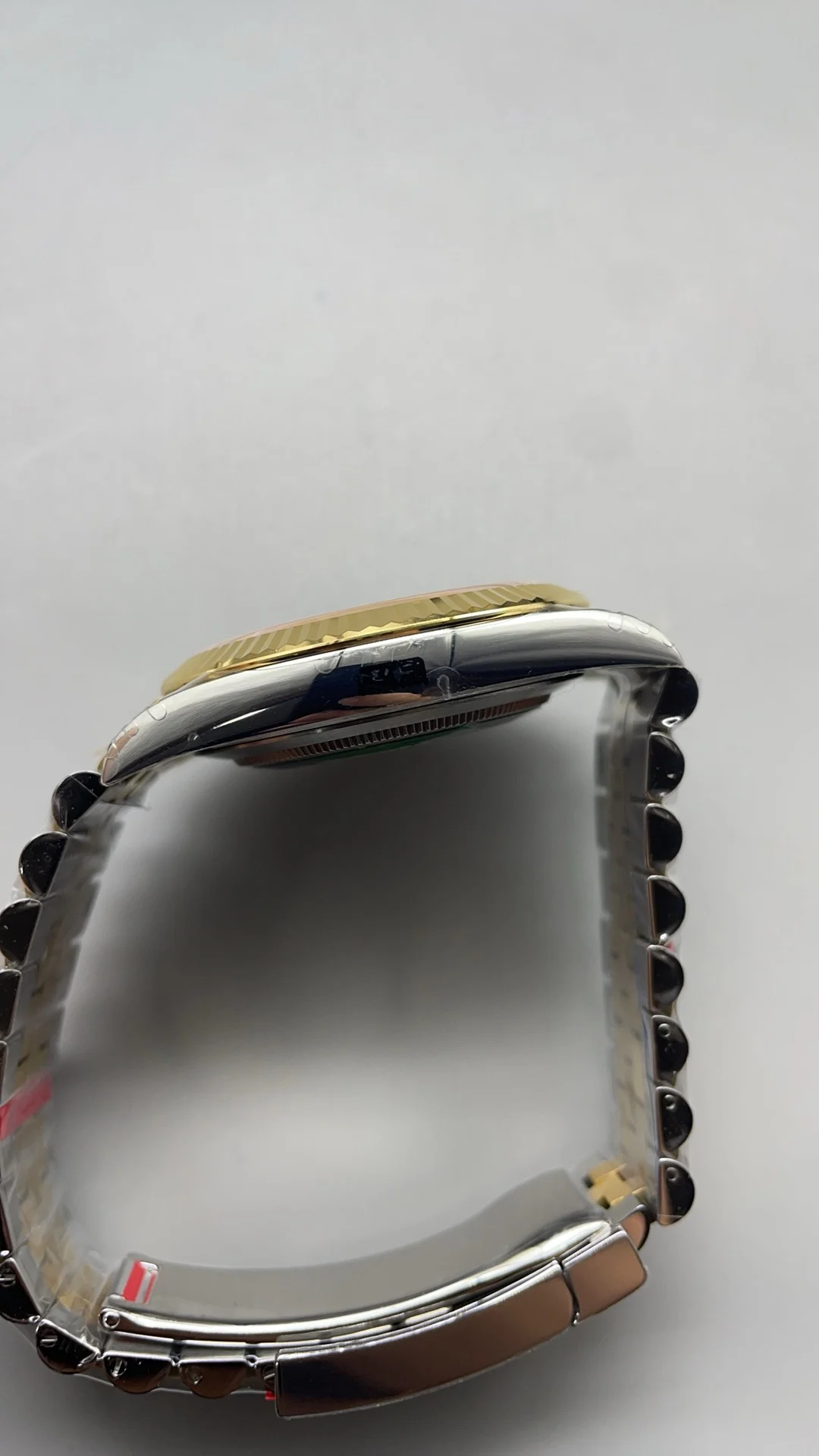 Rolex Datejust Two-Tone 41mm — photographed off the sweep
