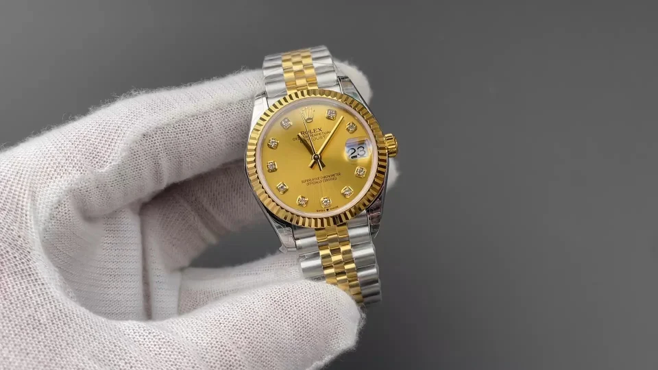 Rolex Datejust Two-Tone Diamond-Set 31mm