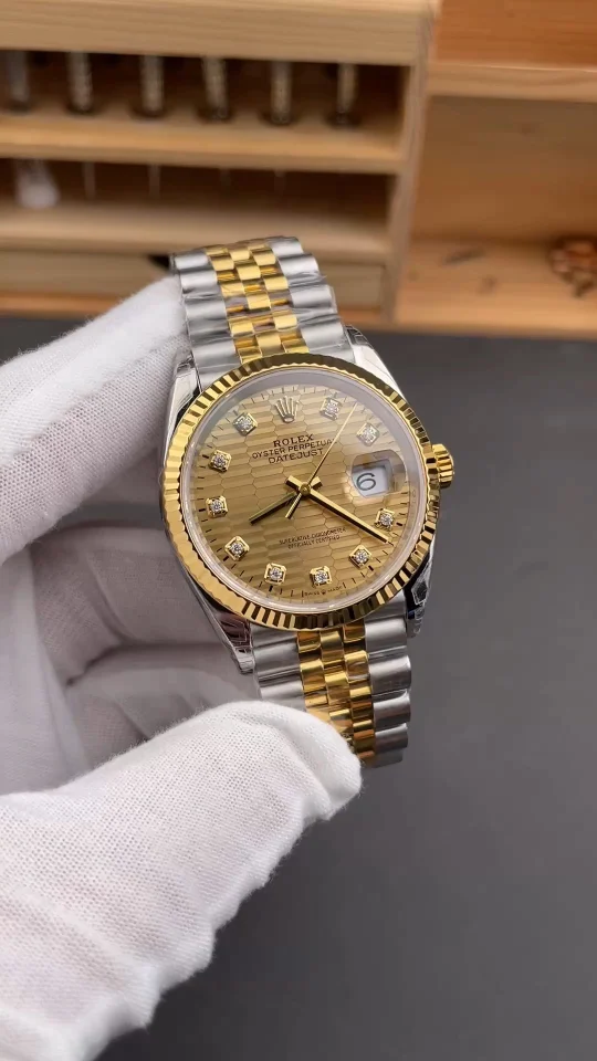 Rolex Datejust Two-Tone Diamond-Set 36mm