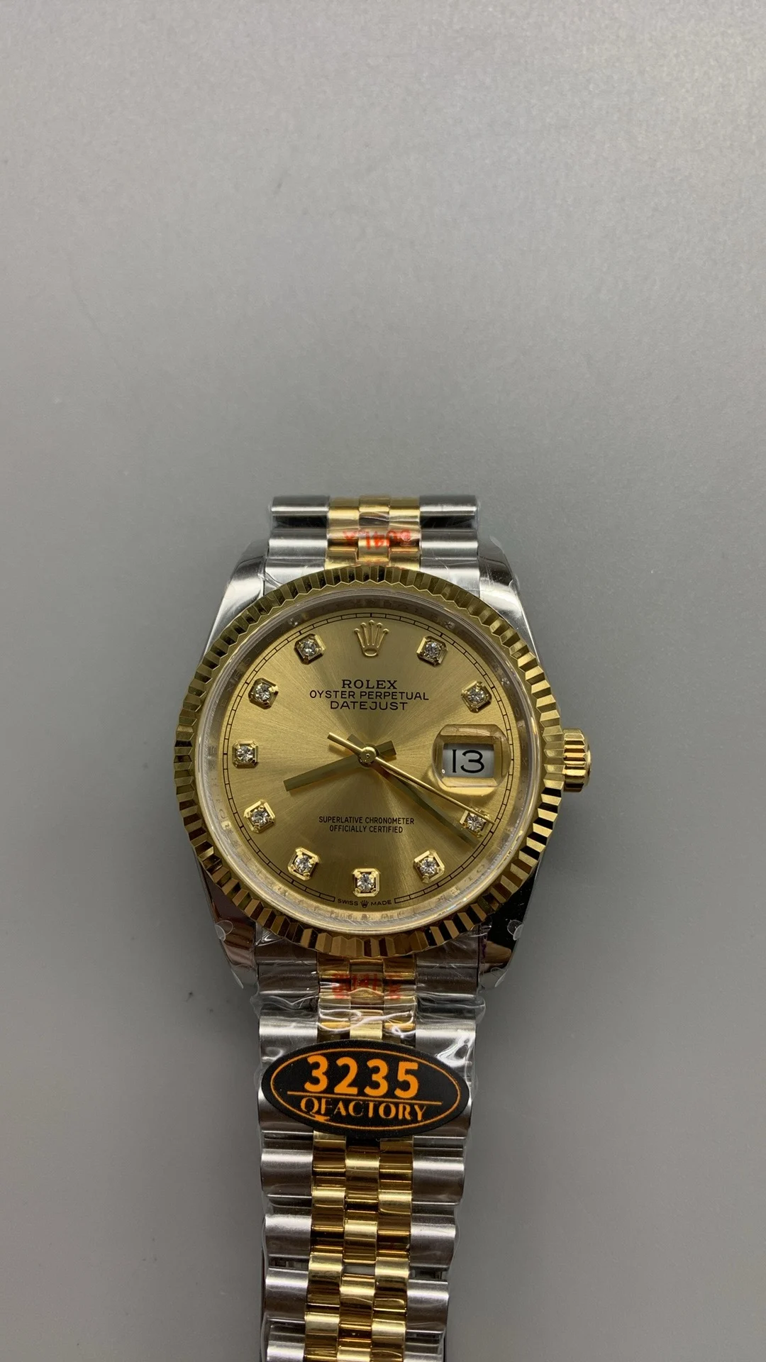 Rolex Datejust Two-Tone Diamond-Set 36mm