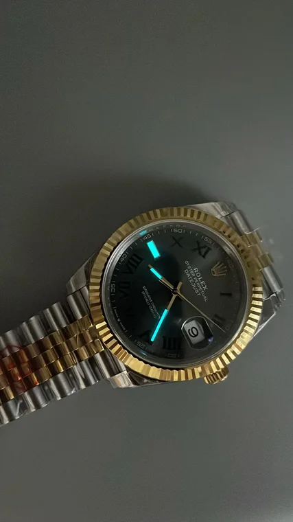 Rolex Datejust Two-Tone Green Dial 41mm