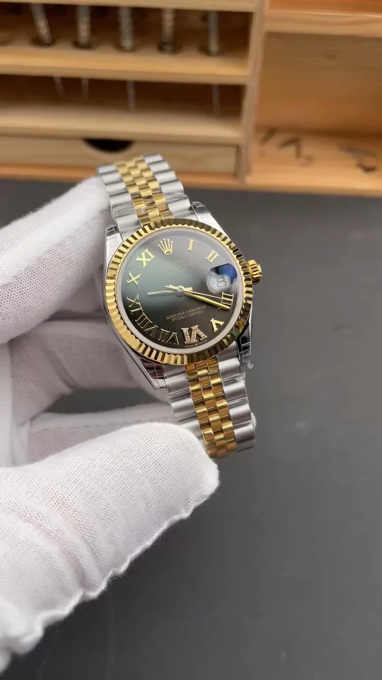 Rolex Datejust Two-Tone Grey Dial