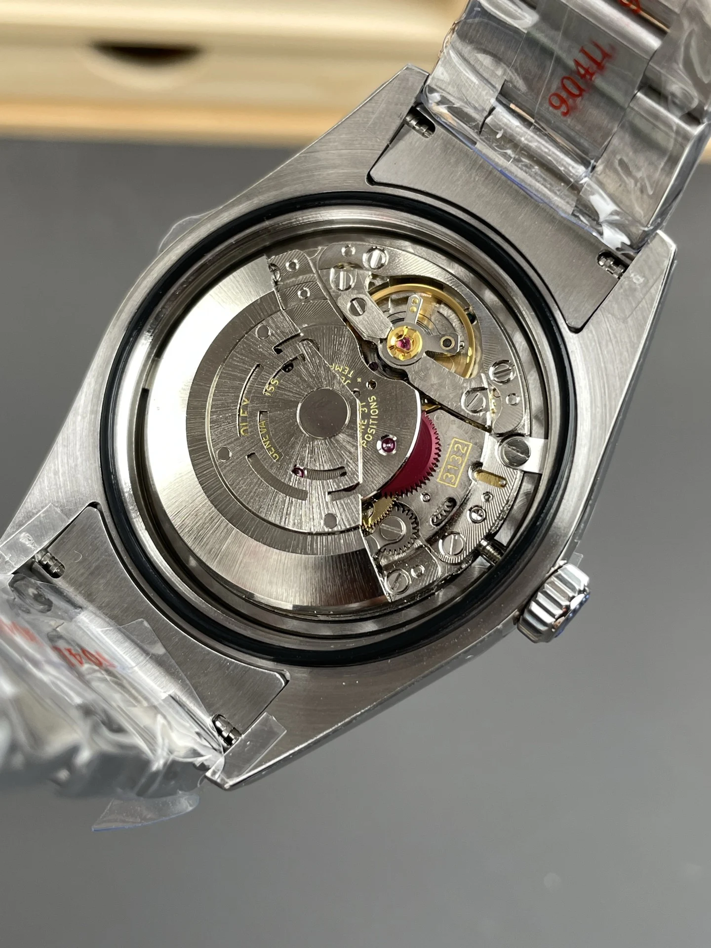Rolex Datejust White Dial 39mm — photographed off the sweep