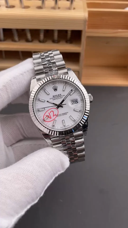 Rolex Datejust White Dial 41mm