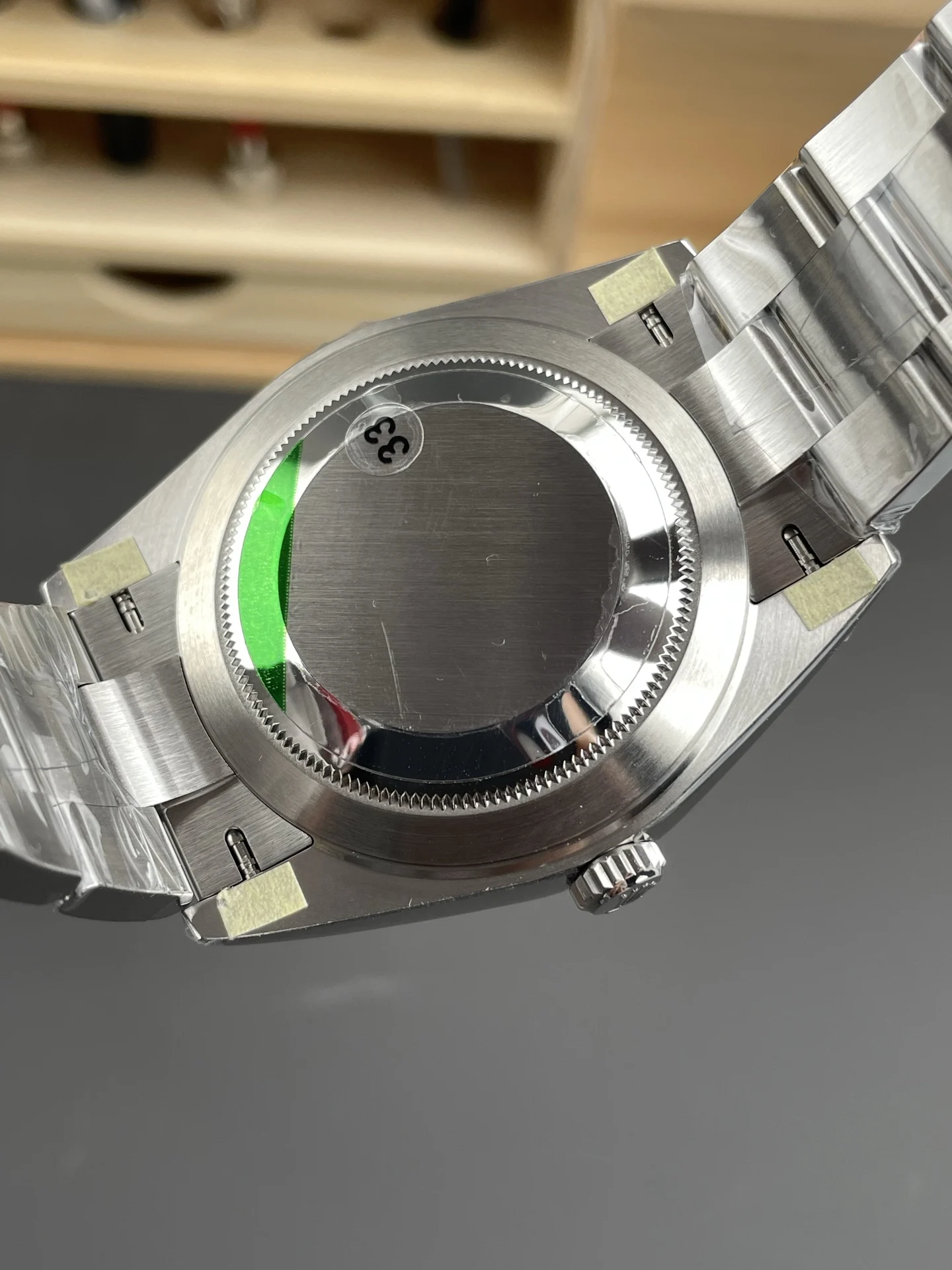 Rolex Datejust White Dial 41mm — photographed off the sweep