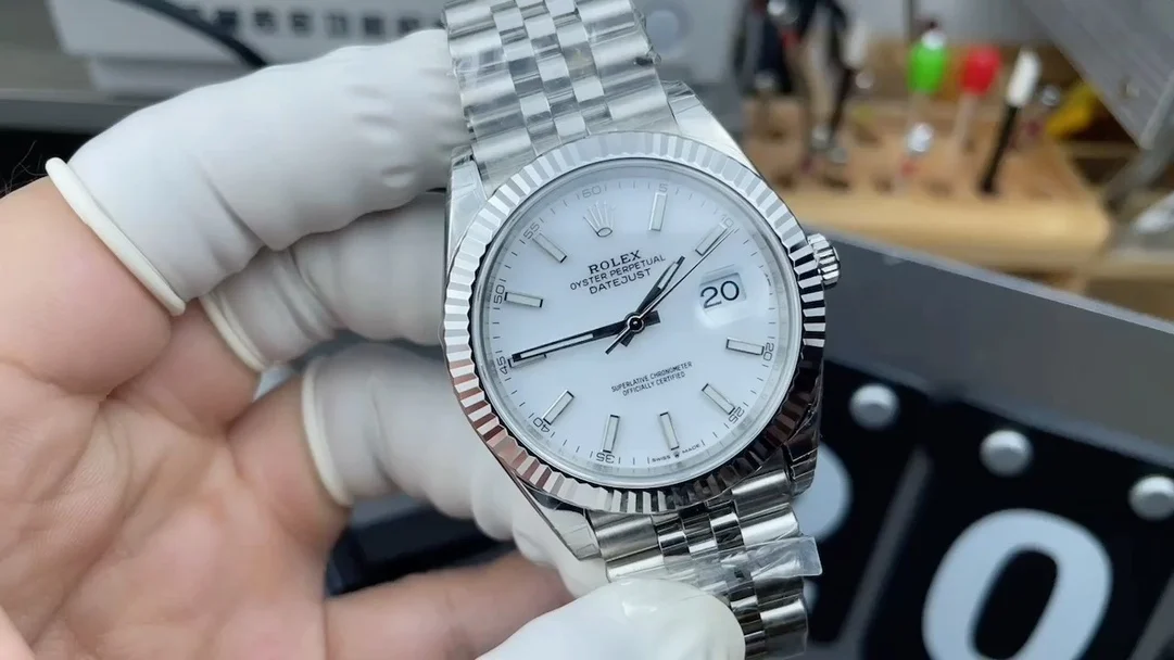 Rolex Datejust White Dial 41mm