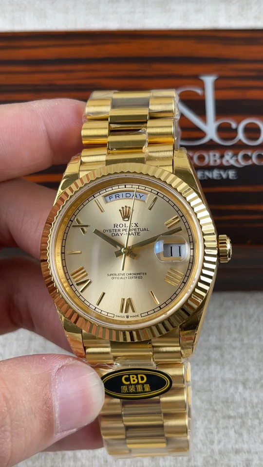 Rolex Datejust Yellow Dial