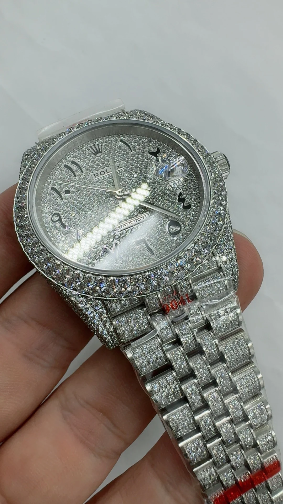 Rolex Datejust — photographed off the sweep