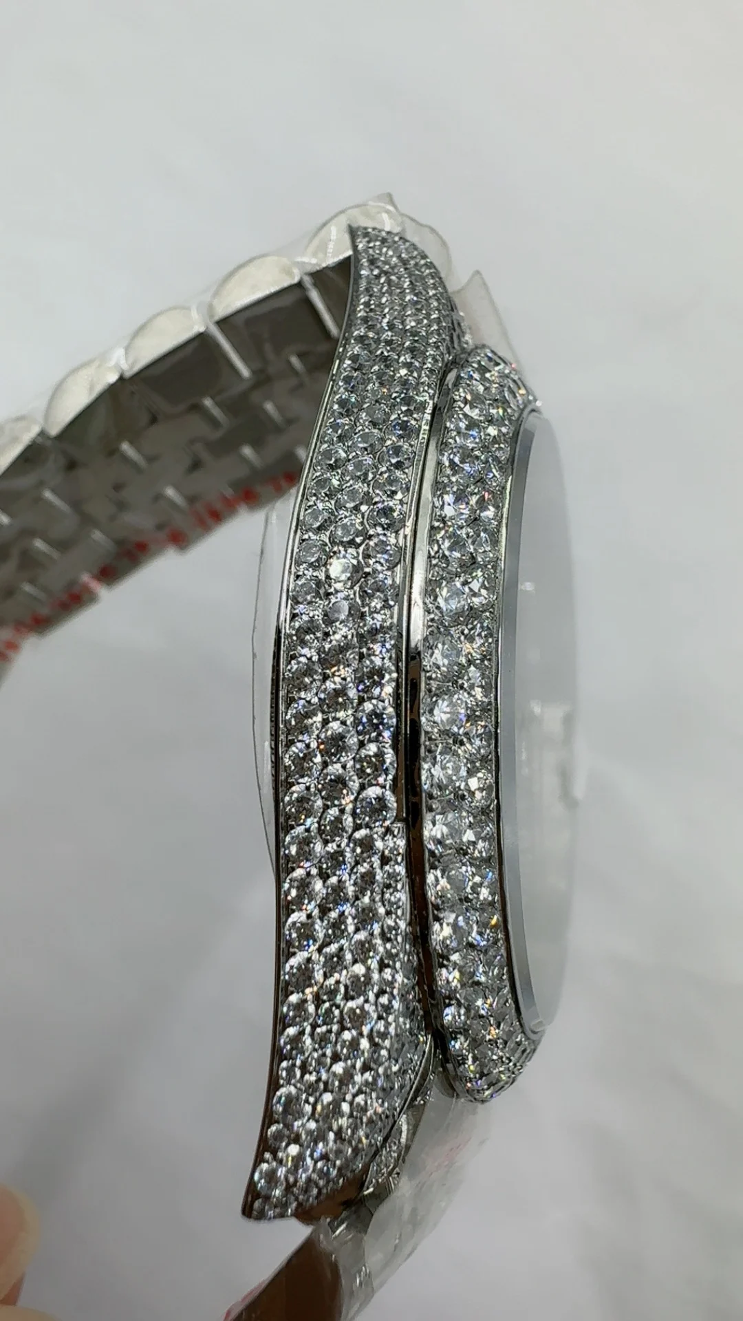 Rolex Datejust — photographed off the sweep
