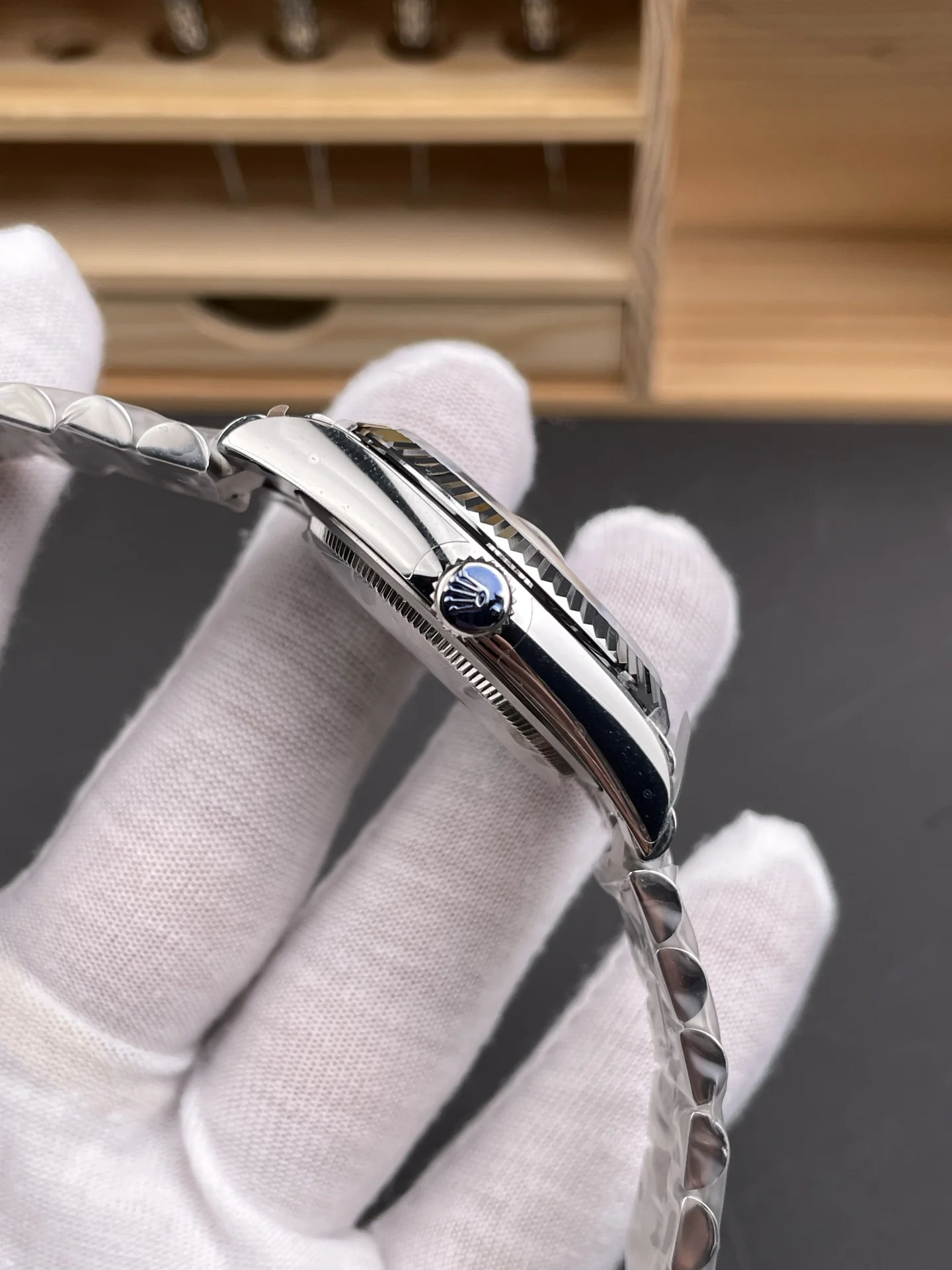 Rolex Day-Date 36mm — photographed off the sweep