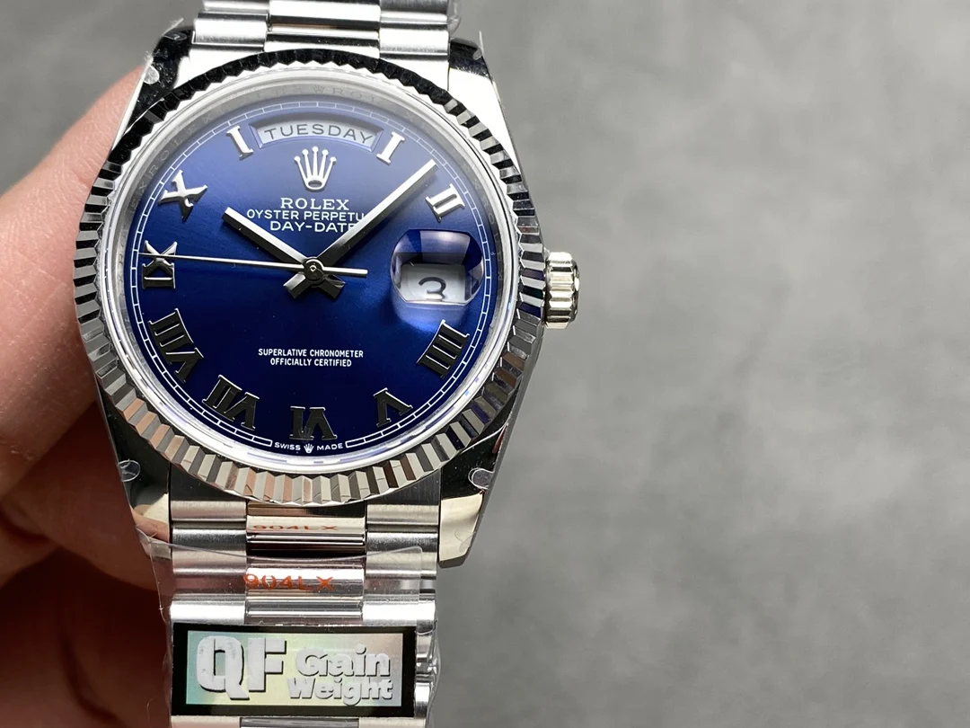 Rolex Day-Date 36mm — photographed off the sweep