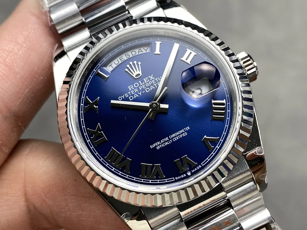 Rolex Day-Date 36mm — photographed off the sweep