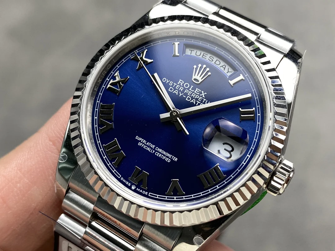 Rolex Day-Date 36mm — photographed off the sweep