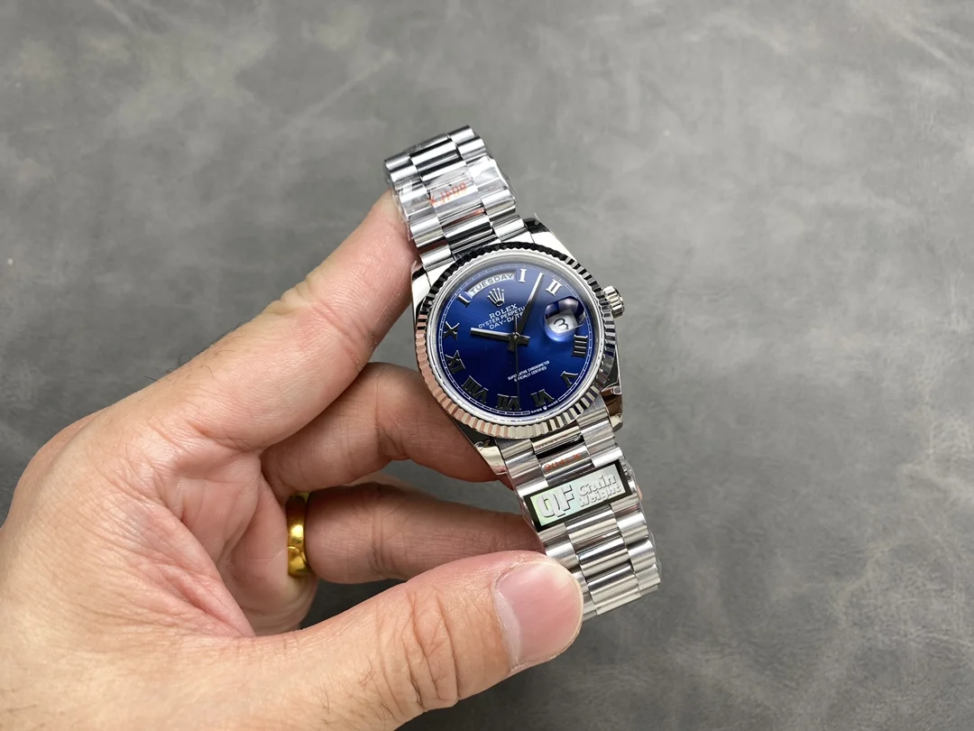 Rolex Day-Date 36mm — photographed off the sweep
