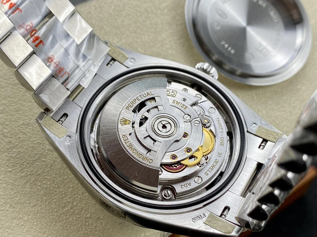 Rolex Day-Date — photographed off the sweep