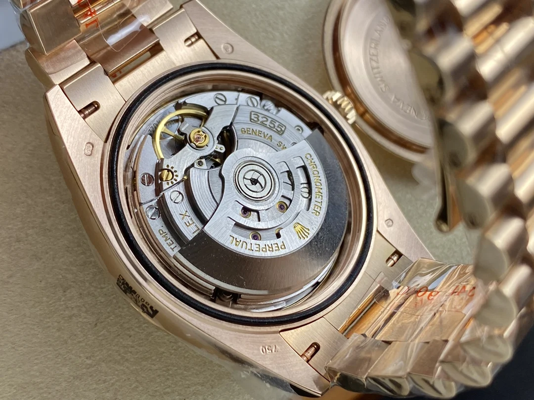 Rolex Day-Date — photographed off the sweep