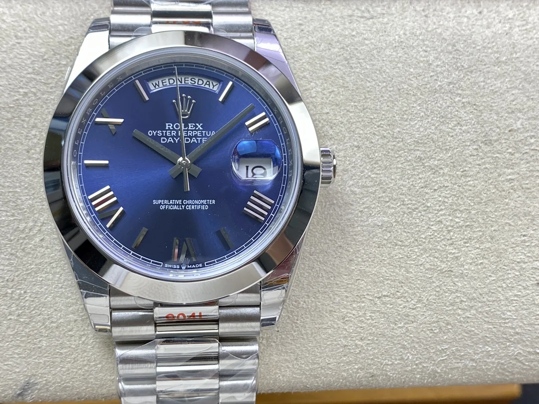 Rolex Day-Date 40mm — photographed off the sweep