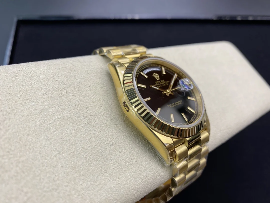 Rolex Day-Date 40mm — photographed off the sweep