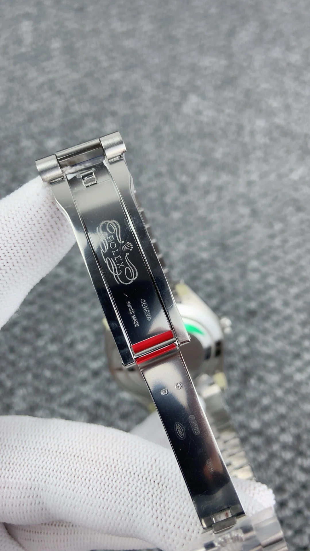 Rolex Day-Date — photographed off the sweep
