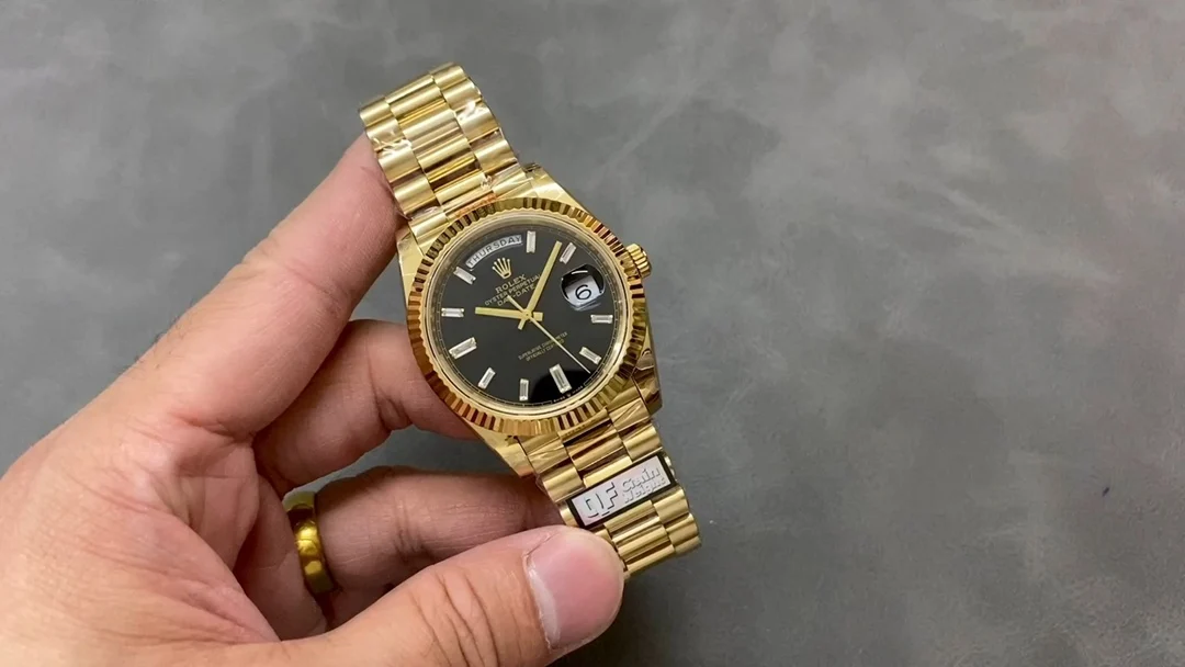 Rolex Day-Date Black Dial 40mm