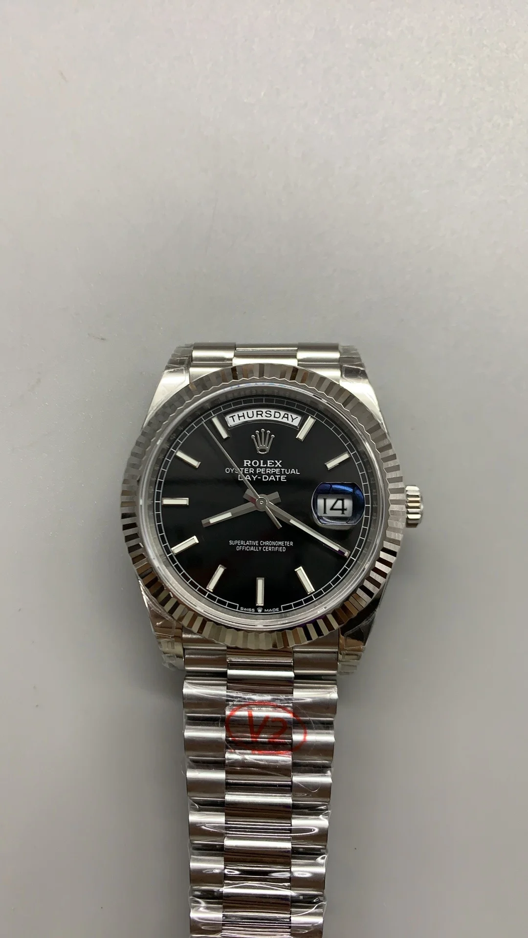 Rolex Day-Date Black Dial 40mm