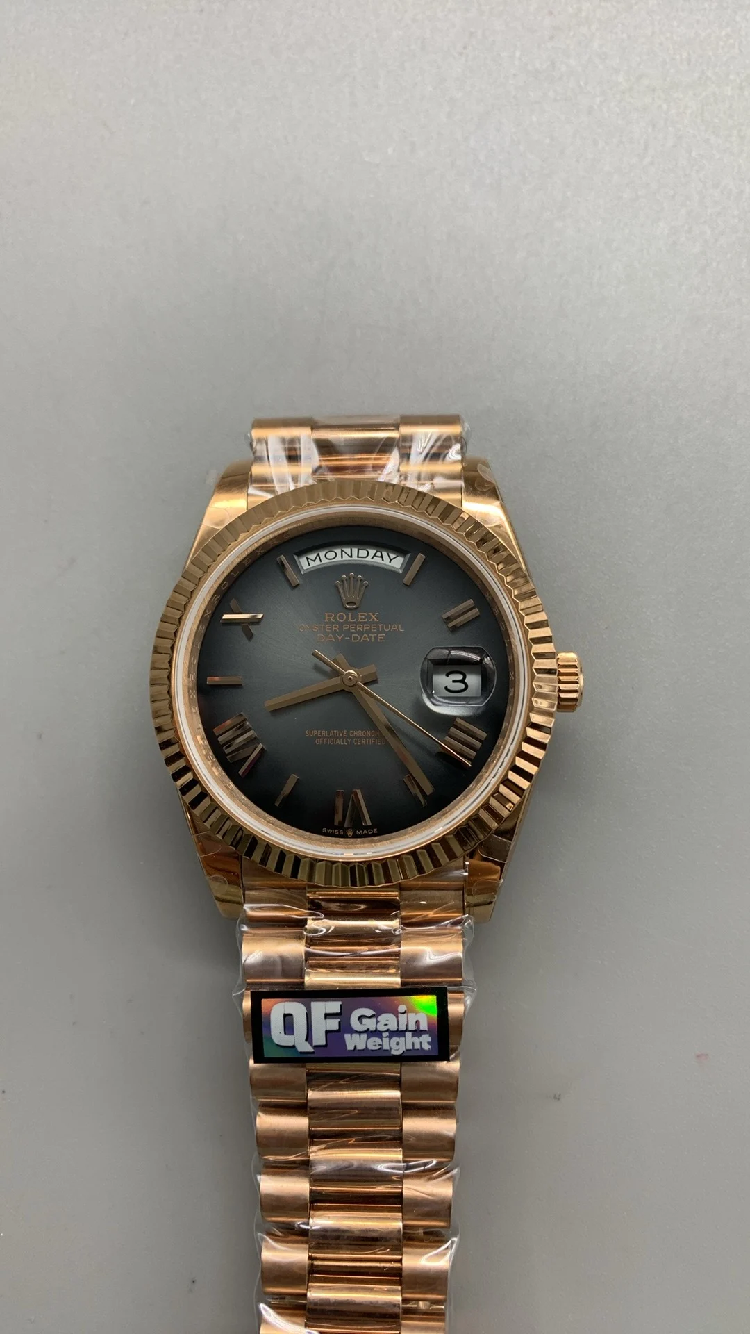 Rolex Day-Date Black Dial 40mm
