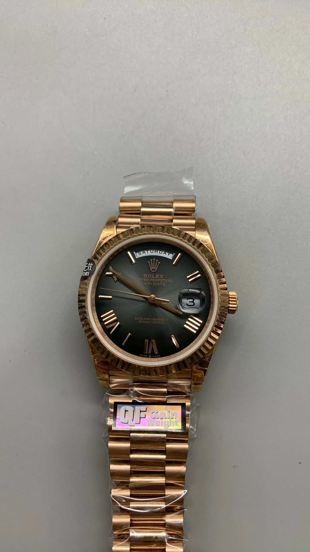 Rolex Day-Date Black Dial