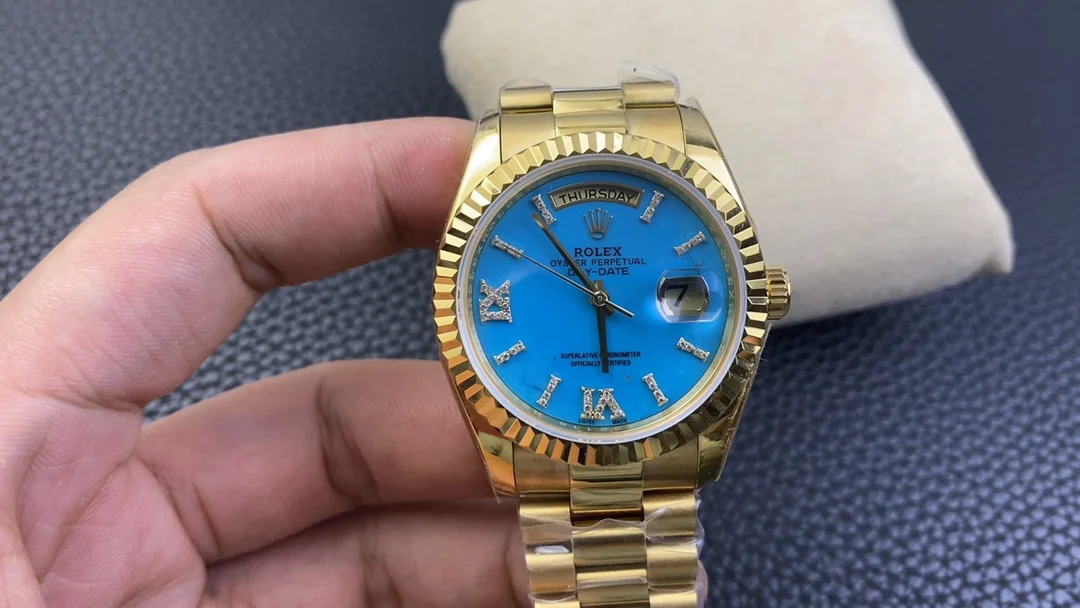 Rolex Day-Date Blue Dial 36mm