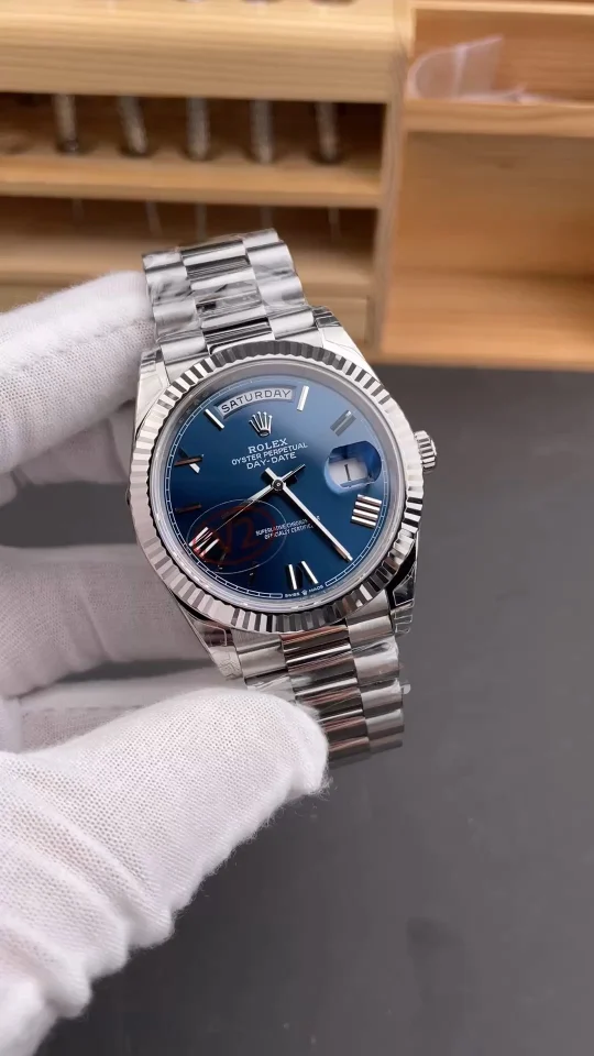 Rolex Day-Date Blue Dial 40mm