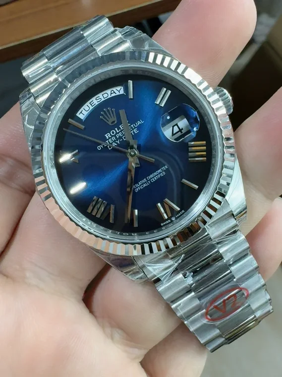 Rolex Day-Date Blue Dial 40mm