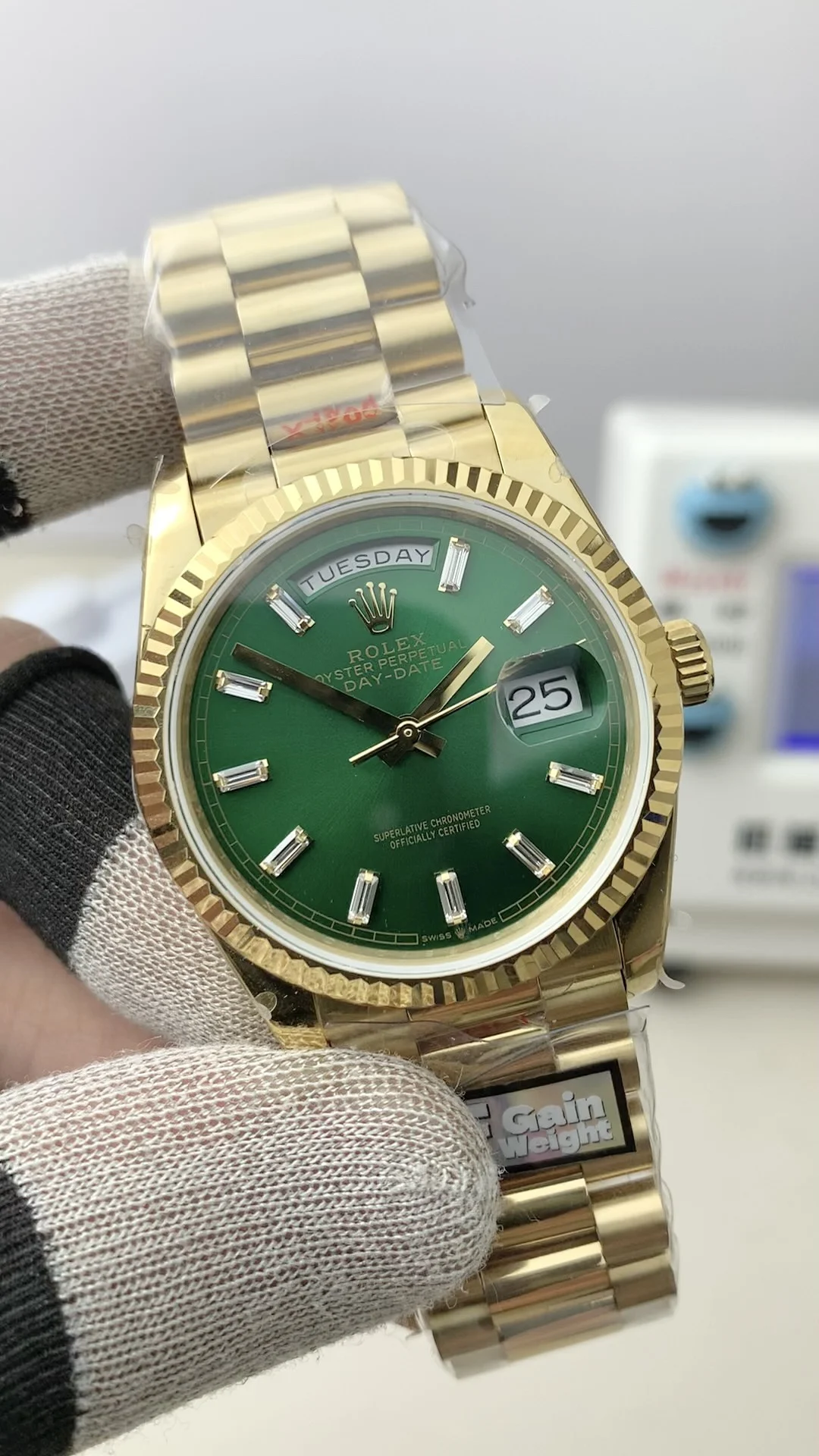 Rolex Day-Date Green Dial 36mm