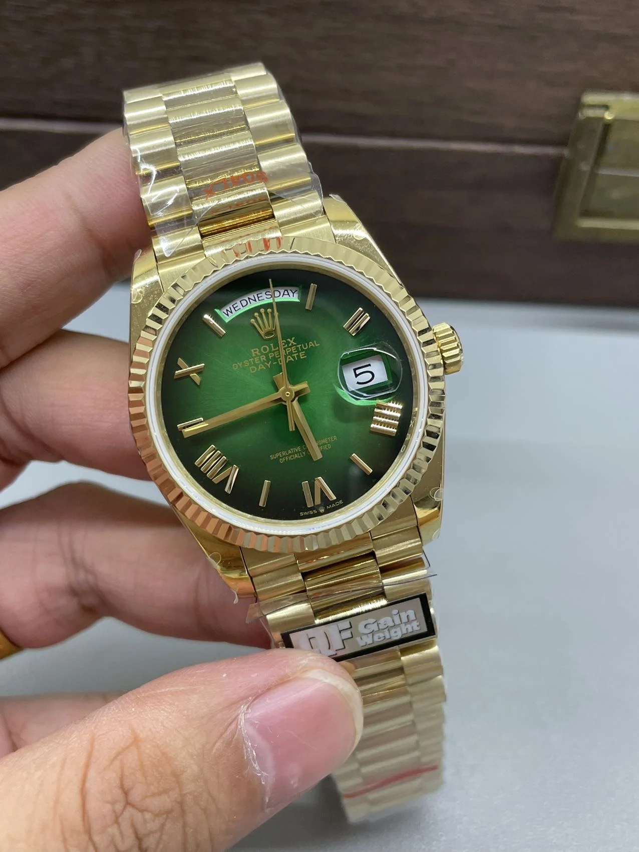 Rolex Day-Date Green Dial 36mm