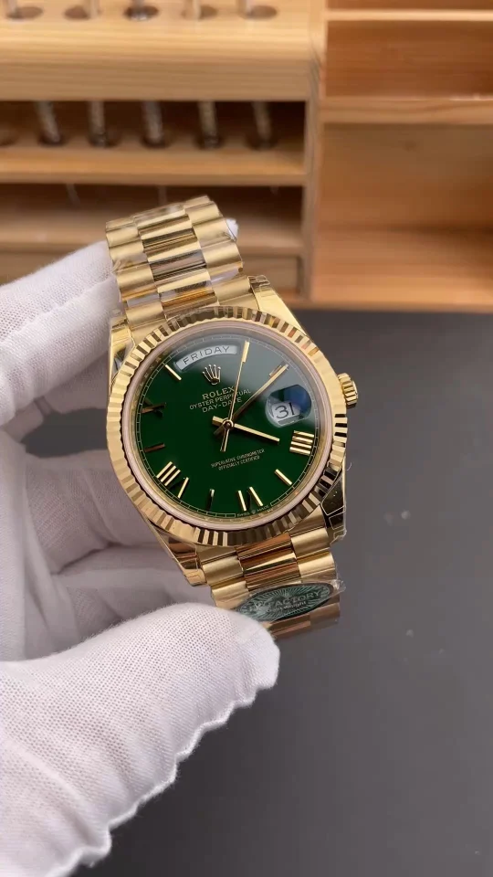 Rolex Day-Date Green Dial 40mm
