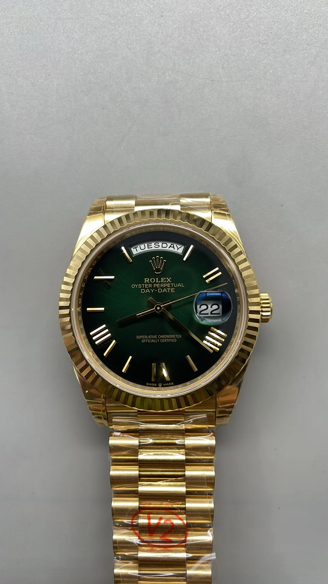 Rolex Day-Date Green Dial 40mm