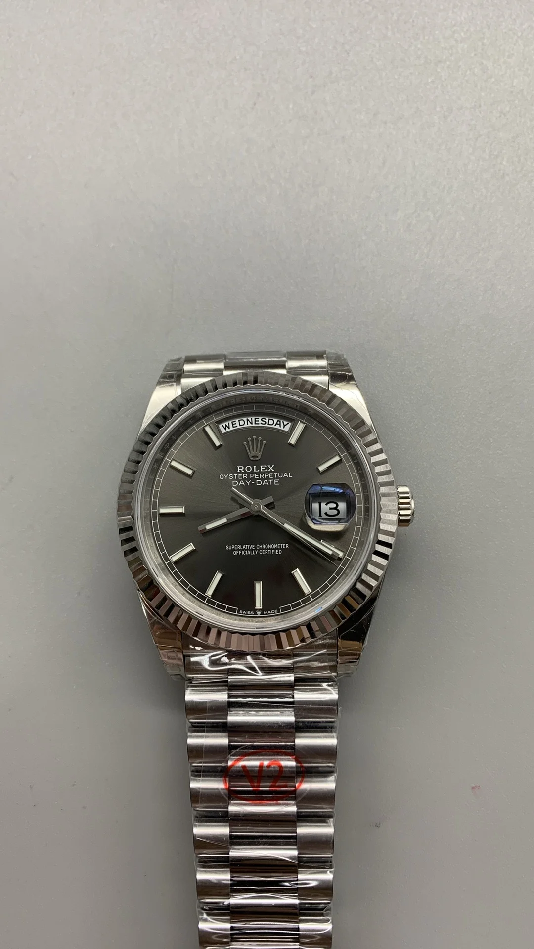Rolex Day-Date Grey Dial 40mm