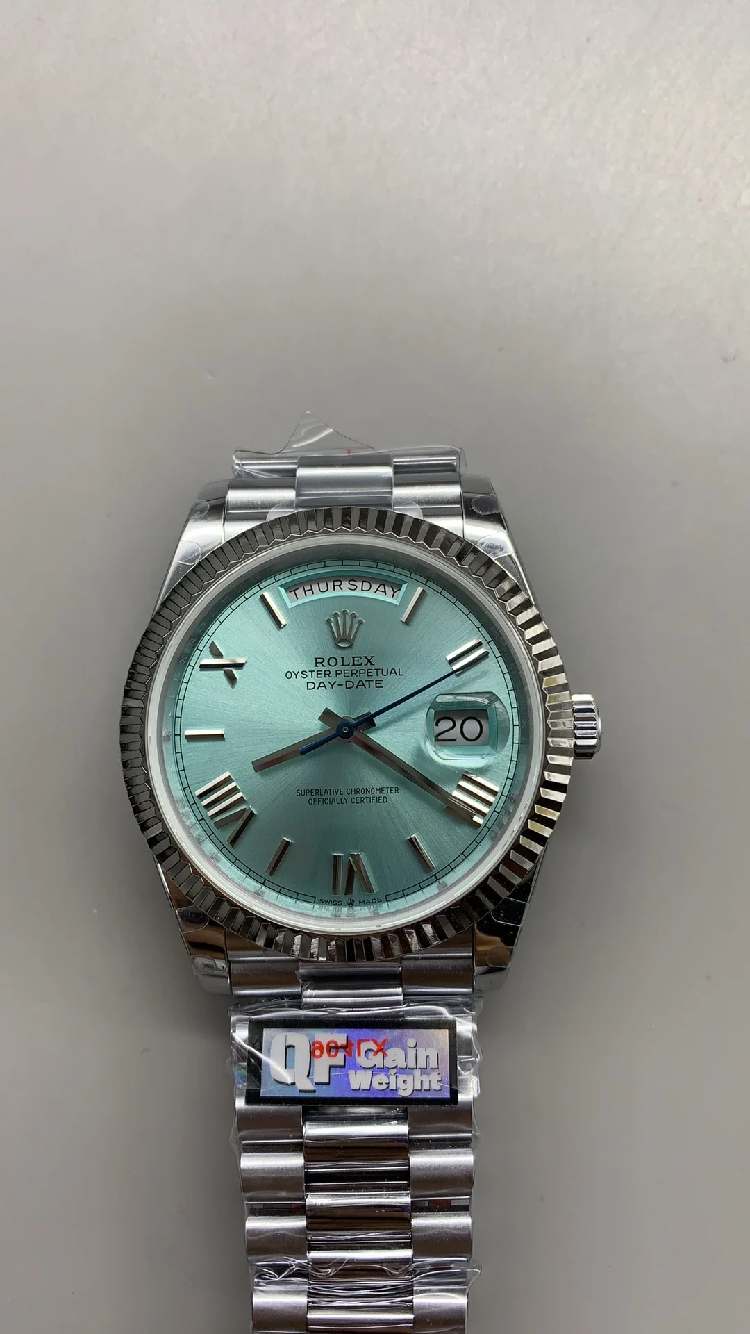 Rolex Day-Date Ice Blue Blue Dial 40mm