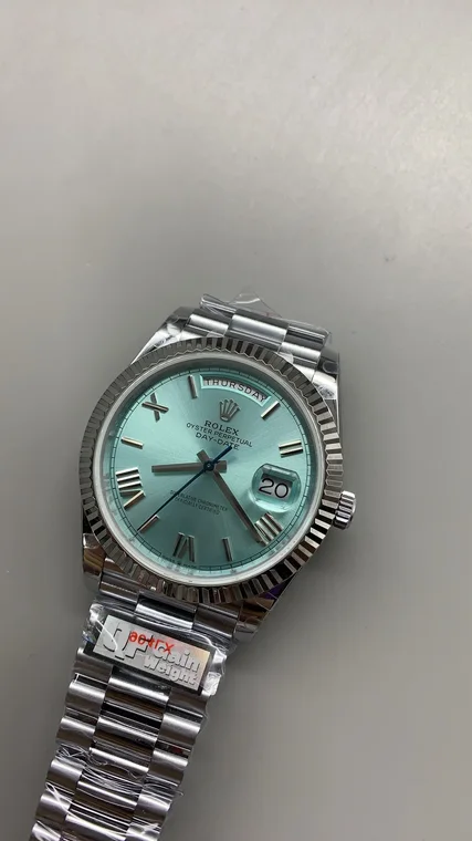 Rolex Day-Date Ice Blue Blue Dial 40mm