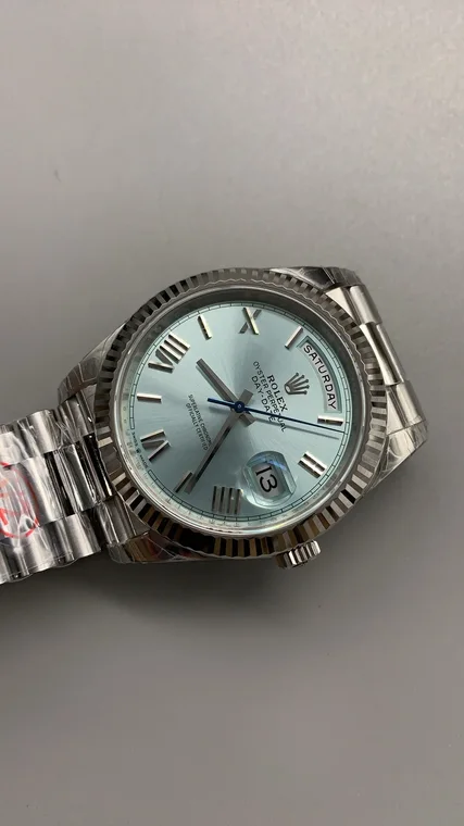 Rolex Day-Date Ice Blue Blue Dial 40mm