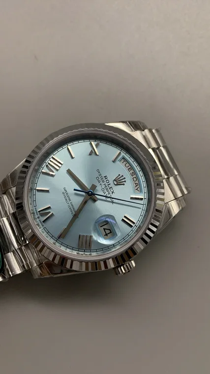 Rolex Day-Date Ice Blue Blue Dial 40mm