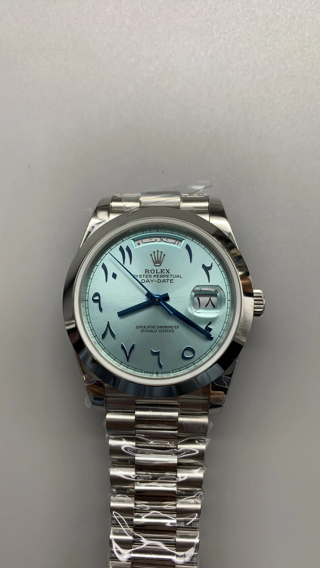 Rolex Day-Date Ice Blue Blue Dial 40mm