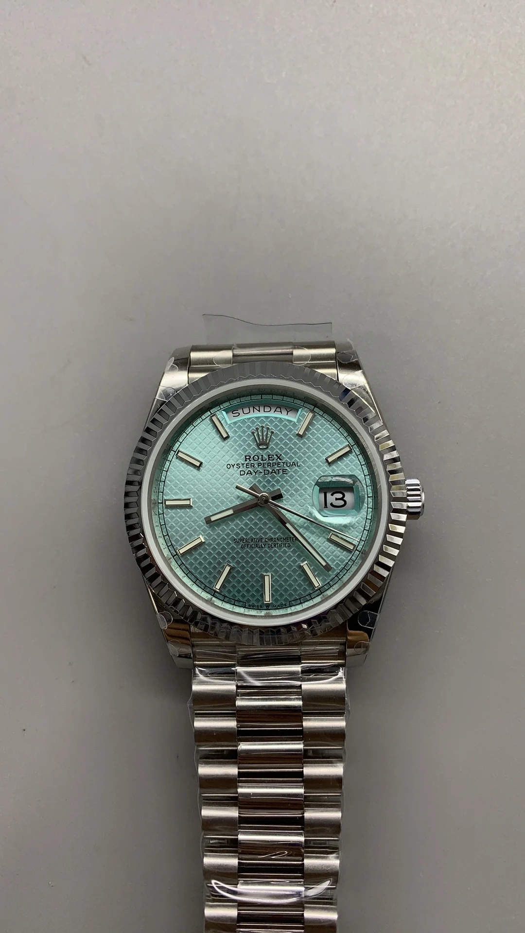 Rolex Day-Date Ice Blue Blue Dial 40mm