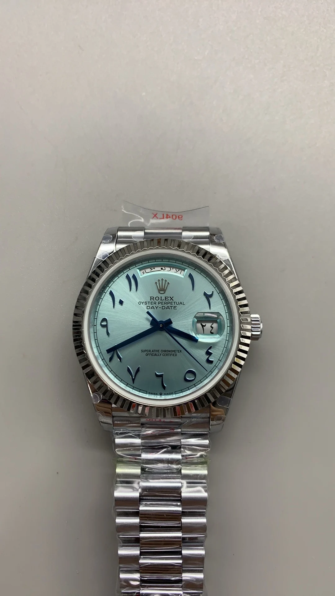 Rolex Day-Date Ice Blue Blue Dial 40mm