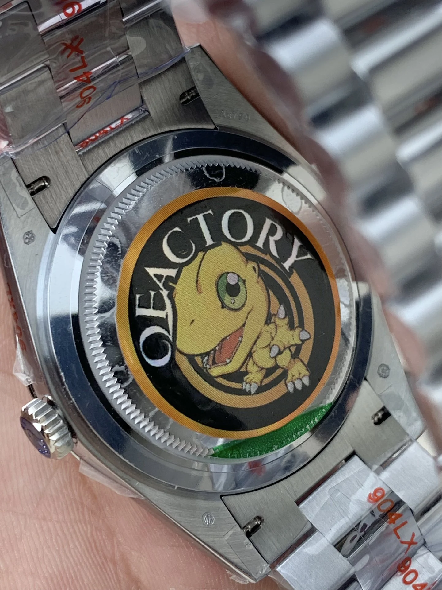 Rolex Day-Date Meteorite 40mm — photographed off the sweep
